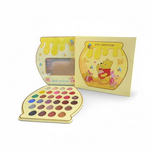 4PCS YELLOW BEAR EYE SHADOW PALETTE M61316