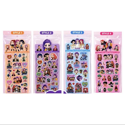 Paquete de pegatinas de K Pop Hunter Demon