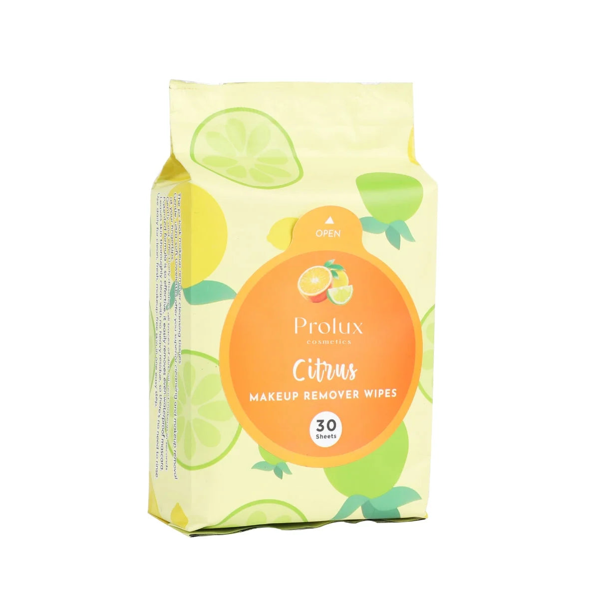 Prolux Citrus Makeup Remover Wipes
