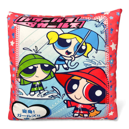 SÚPER POWER GIRLS RED 2 IN 1 PILLOW & BLANKET