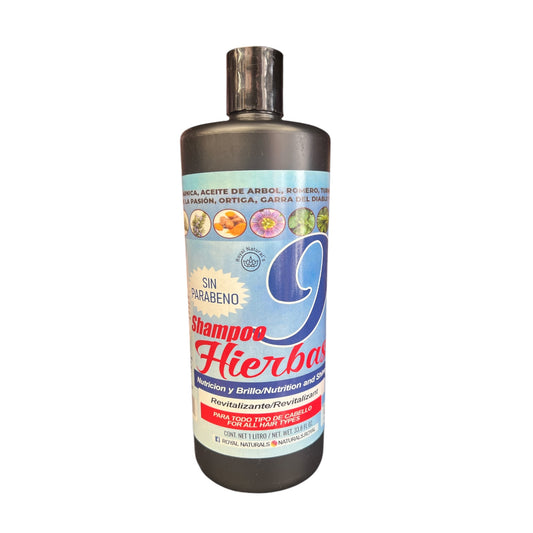 SHAMPOO 9 HIERBAS NUTRICIÓN Y BRILLO# A21