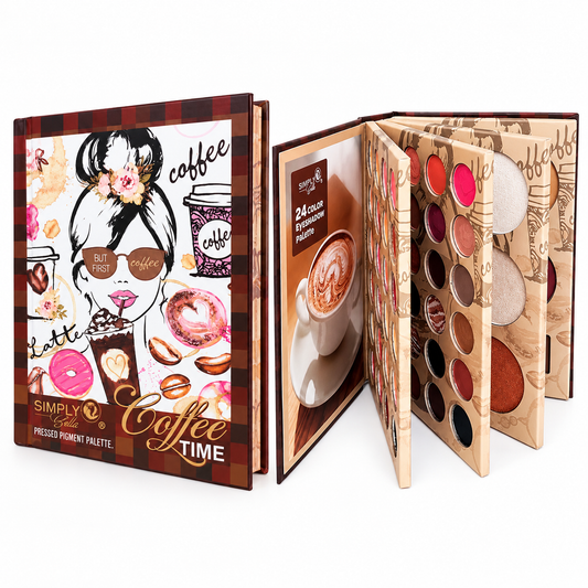 Paleta de sombras de ojos Coffee Time de SimplyBella