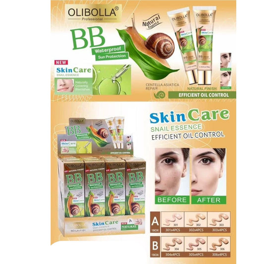 12PCS DISPLAY OLIBOLLA BB WATERPROOF SUN PROTECTION LA-F151