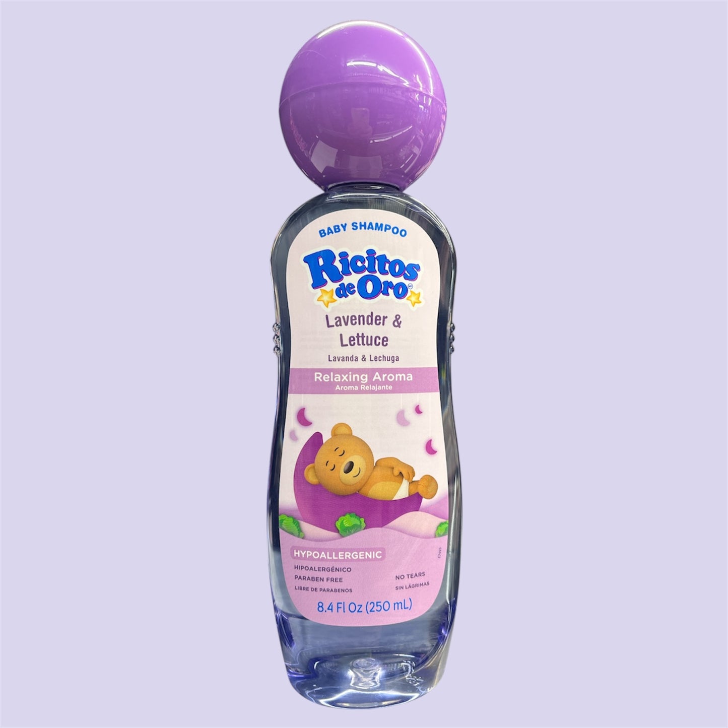 RICITOS DE ORO LAVENDER AND LETTUCE BABY SHAMPOO #B16