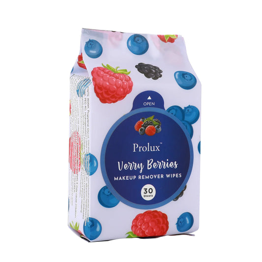 Prolux Verry Berries Makeup Remover Wipes