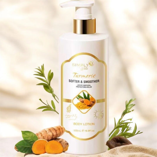 3PCS SIMPLY BELLA TURMERIC SOFTER & SMOOTHER BODY LOTION SIB1025