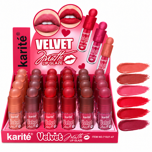 Brillo de labios Velvet Matte de Karite