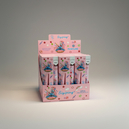 12PCS DISPLAY SIYIPING BLUE GUY PERFUME & BODY LOTION SET SYP-PF113