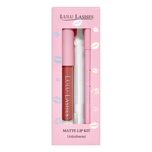LULU LASHES UNBOTHERED LIP KIT