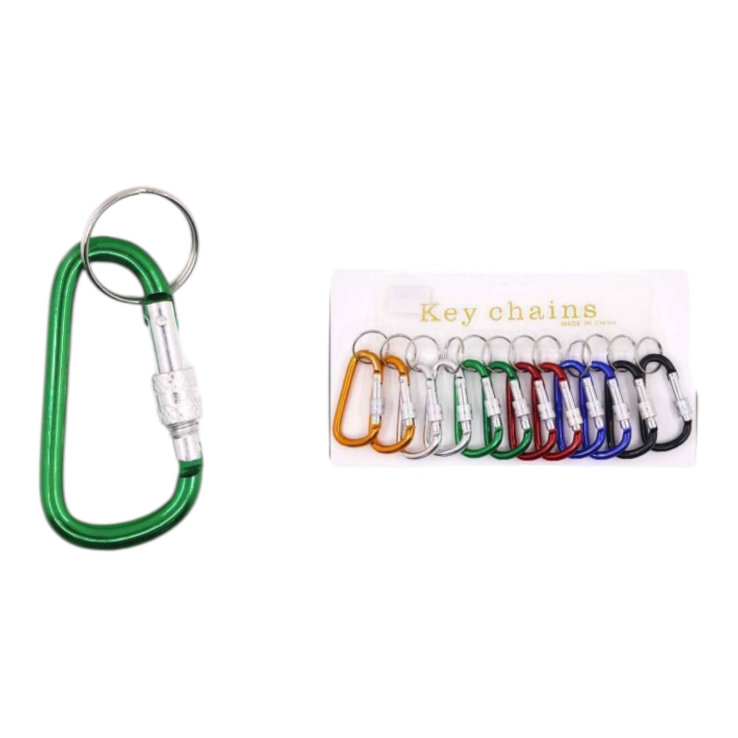12PCS PACK KEYCHAIN COLORFUL KNV-1811