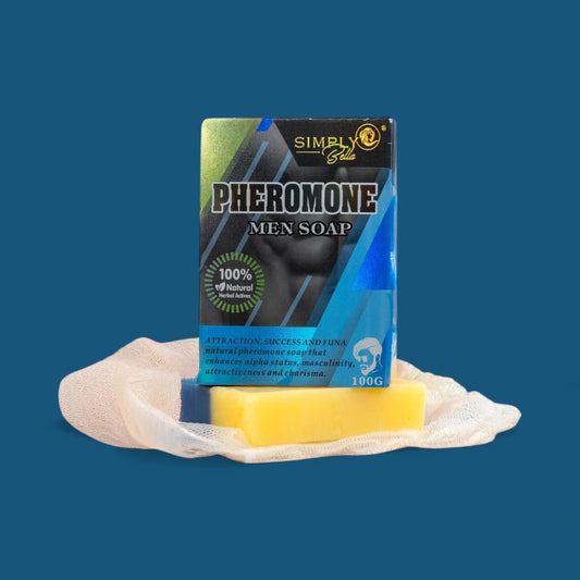 12PCS DISPLAY SIMPLY BELLA PHEROMONE MEN SOAP SIM065