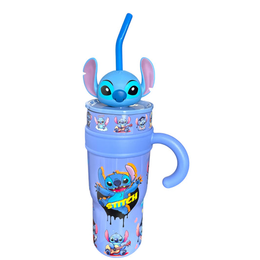 2PCS STAINLESS STEEL BLUE ST 40z VACUUM TUMBLER