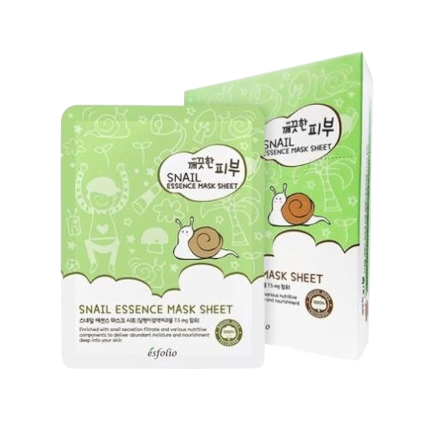 ESFOLIO SNAIL ESSENCE MASK SHEET #64