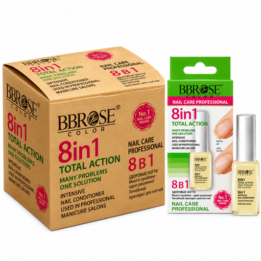 Acondicionador de uñas 8 en 1 Total Action de Eveline Cosmetics