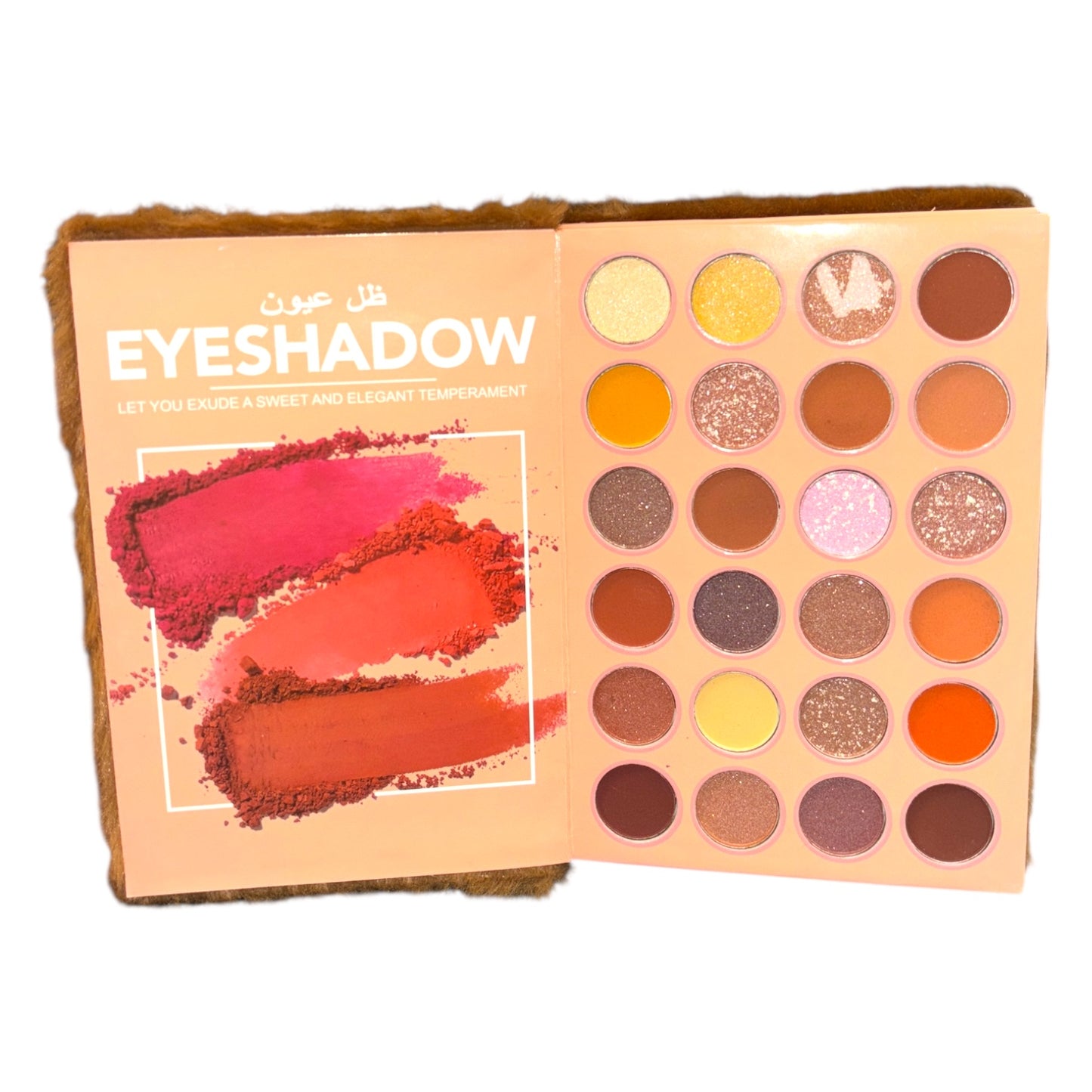 2PCS BROWN BEAR EYES AND FACE PALETTE