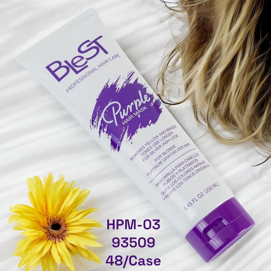 3PCS BLEST PURPLE HAIR MASK HPM-03