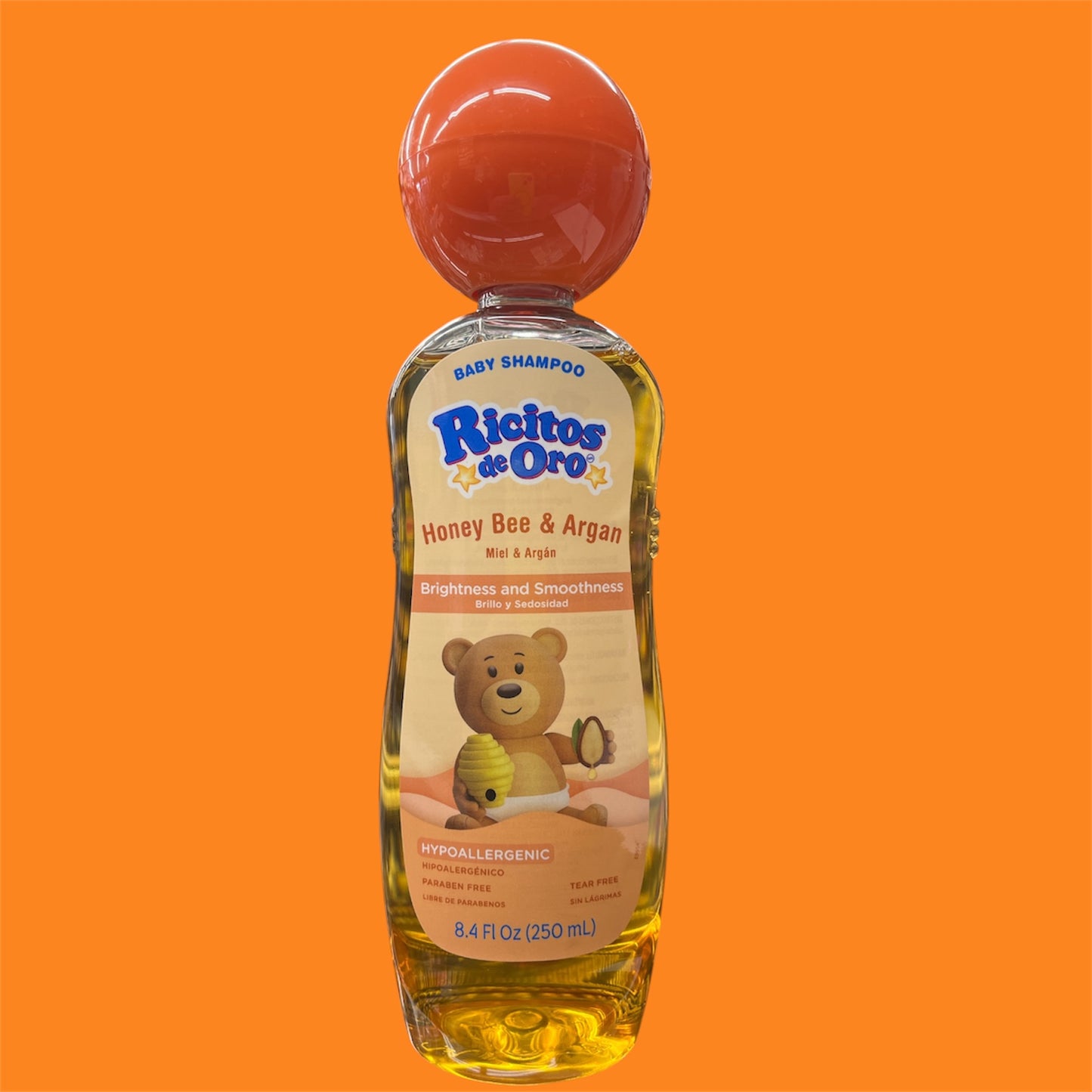 RICITOS DE ORO HONEY BEE AND ARGAN BABY SHAMPOO#A3