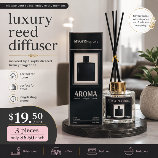 3PCS SET REED DIFFUSER INSPO BY LUXURY ELEGANT 010