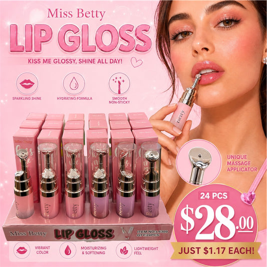 24PCS DISPLAY MISS BETTY BUBBLE LIP SCRUB L6309
