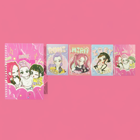 12PCS PACK K POP MEDIUM SIZE NOTEBOOKS #243523