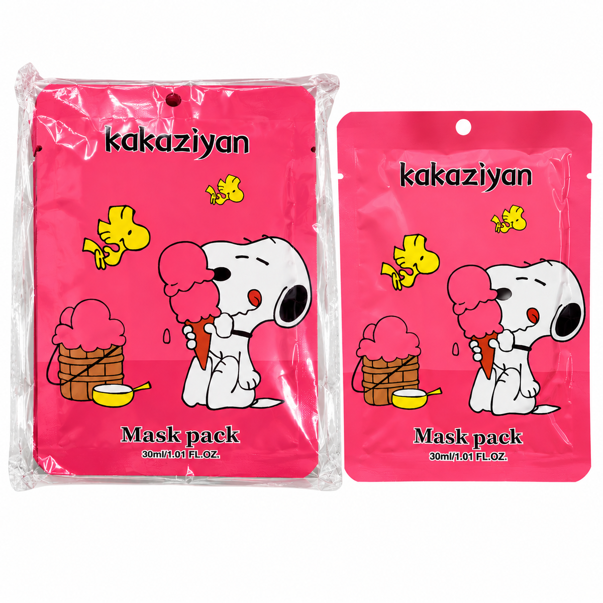 Kakaziyan Face-Mask White Dog Ice Cream