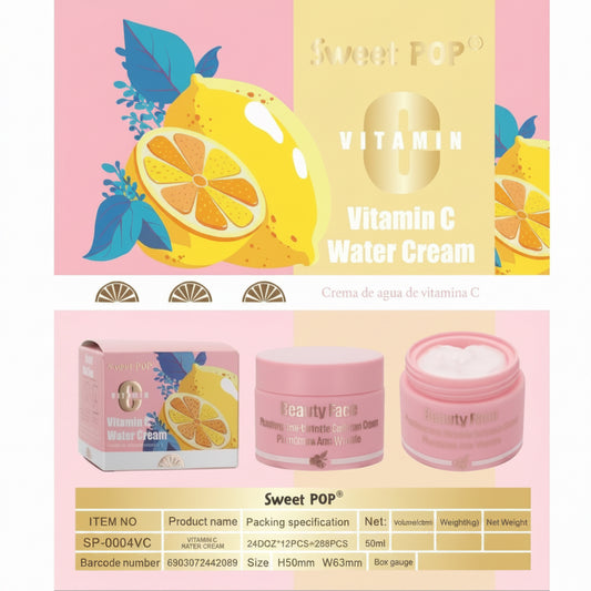 12PC DISPLAY SWEET POP VITAMIN C WATER CREAM #2065