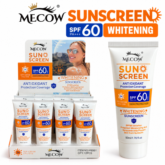 Protector solar Mecow FPS 60 PA+++ blanqueador