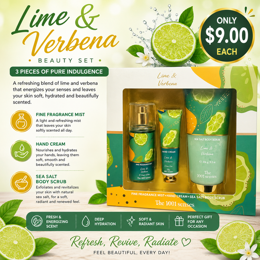1PCS LIME & VERBENA DUO SET G3-010