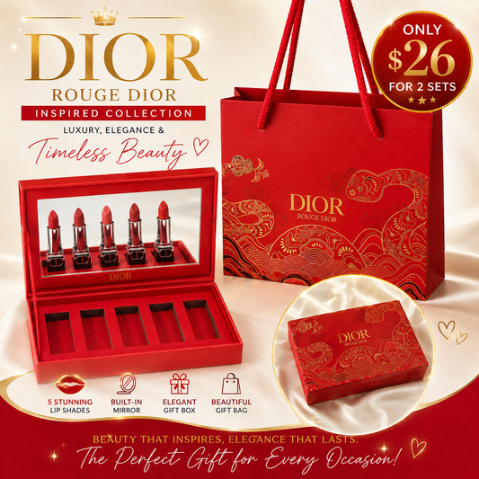 2PCS SET INSPO DH LIPSTICK GIFT SET 328