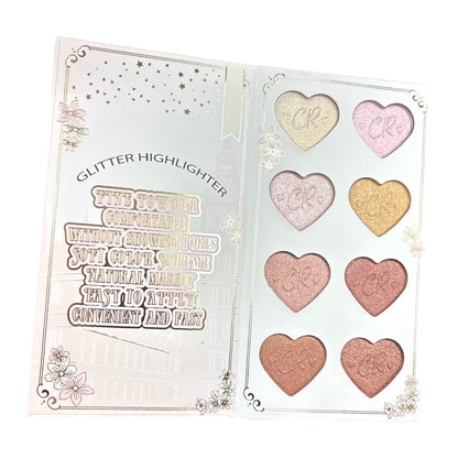 3PCS COLORFUL RAINBOW A BRAND NEW CHAPTER CREAM PALETTE FOR EYE AND FACE 2037