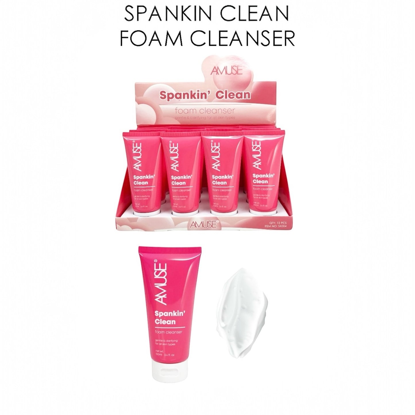 AMUSE SPANKIN CLEAN FOAM CLEANSER # 50