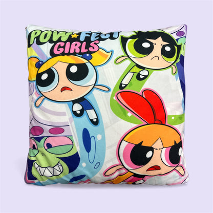 SÚPER POWER GIRLS PURPLE 2 IN 1 PILLOW & BLANKET 8412