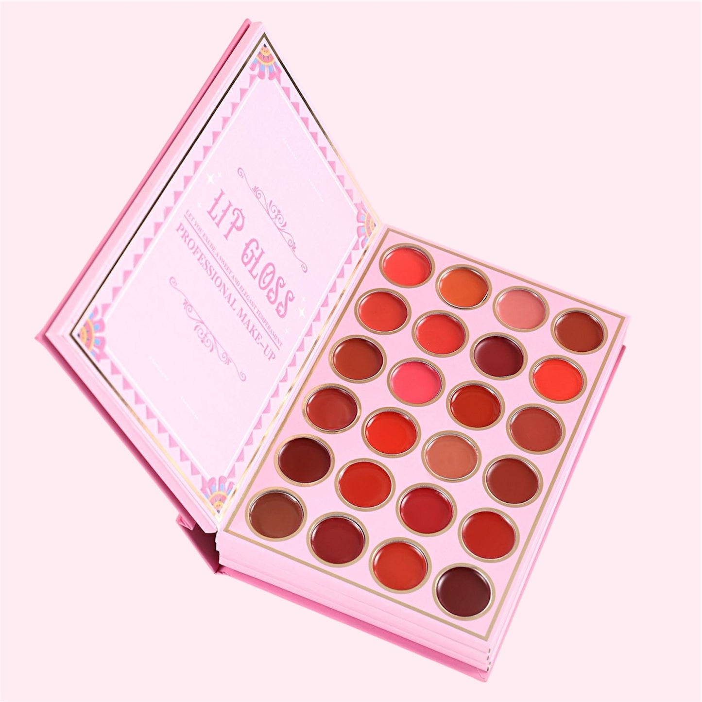 2PCS GIRABELLA PINK MAKEUP FRIDA PALETT SET G4092