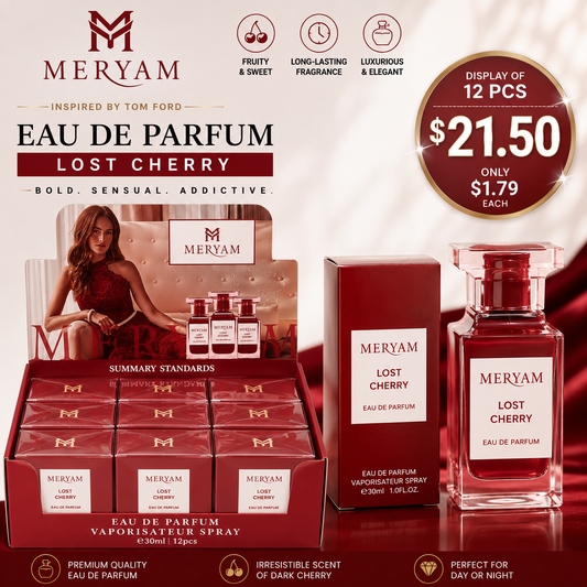 12PCS DISPLAY MERYA LOST CHERRY PERFUME 100-49
