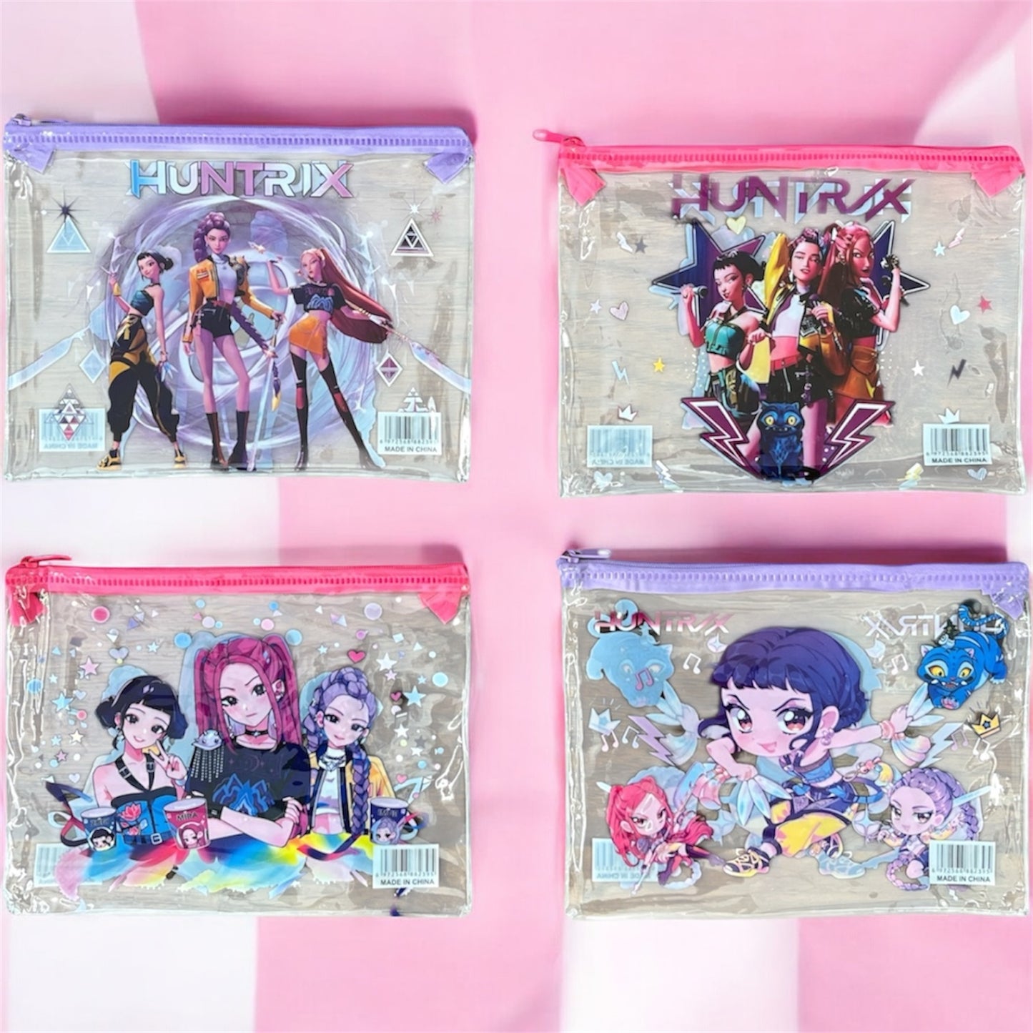 12PCS PACK K POP CLEAR BAGS 147KP
