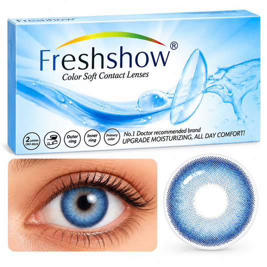 Lentes de contacto Freshshow Pure Blue