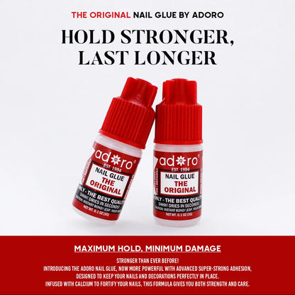 36PCS JAR ADORO PROFESSIONAL NAIL ADHESIVE 1162