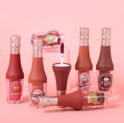 24PCS DISPLAY NUDE POP A BOTTLE LIPSTICK ROMANTIC BEAUTY