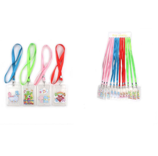 MOOD BEAR LANYARD CARD HOLDERS 12 PCS PACK