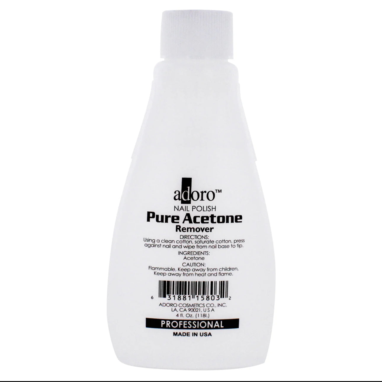 6PCS ADORO PURÉ ACETONE NAIL POLISH REMOVER 8032