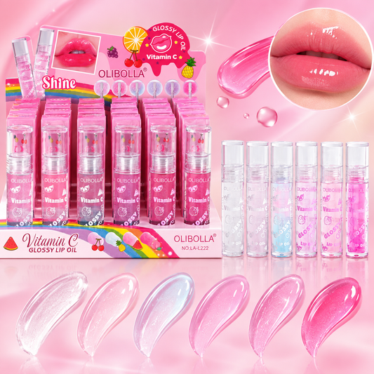 Aceite labial brillante con vitamina C Olibolla