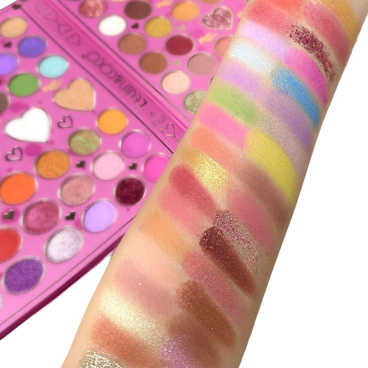 KEVIN&COCO HEART CAT EARS 78 COLOR EYESHADOW PALETTE KC231491 R28