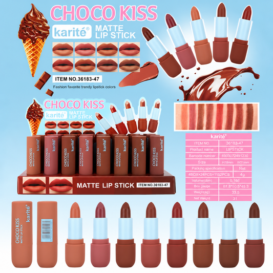 Labial mate Karite Choco Kiss
