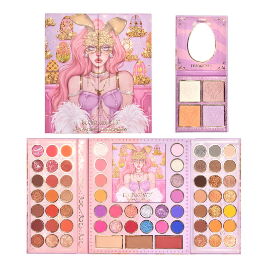 KEVIN&COCO EASTER BUNNY GIRL 69 COLOR FASHION EYESHADOW PALETTE KC223595 R131