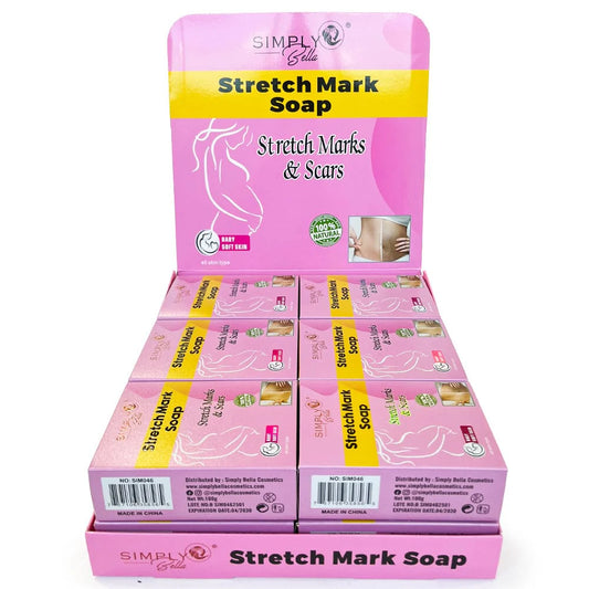 12PCS SIMPLY BELLA STRETCH MARK SOAP
