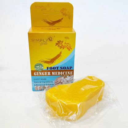 12PCS SIMPLY BELLA FOOT SOAP GINGER MEDICINE