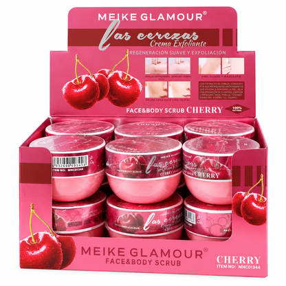 Meike Glamour Cherry Face & Body Scrub