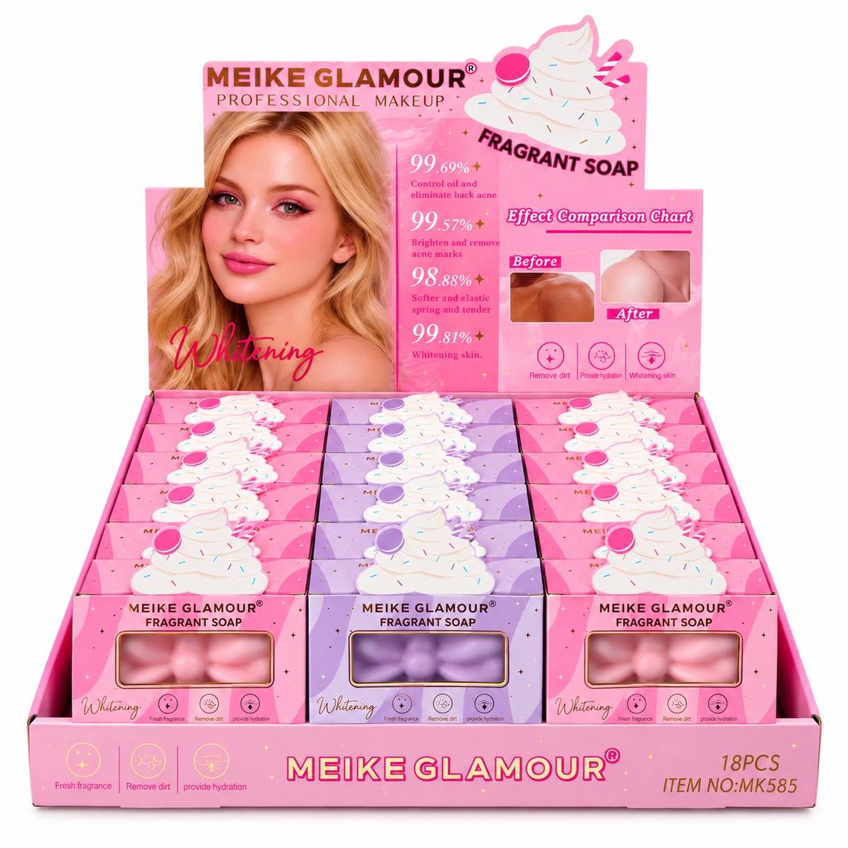 Jabón con Lazo Aromático Meike Glamour