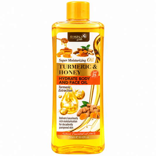 Aceite de Cúrcuma y Miel Simply Bella