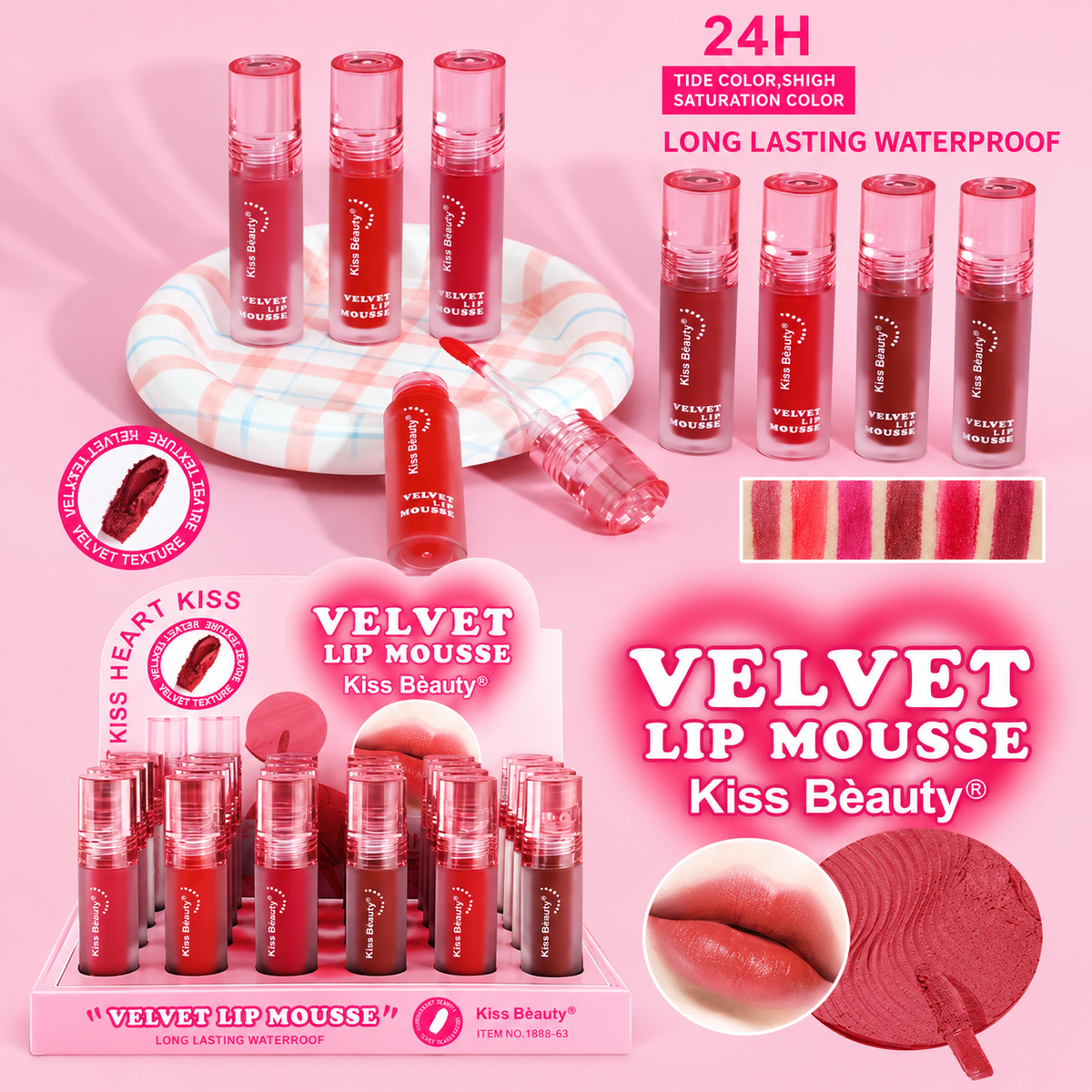 Kiss Beauty Velvet Lip Mousse